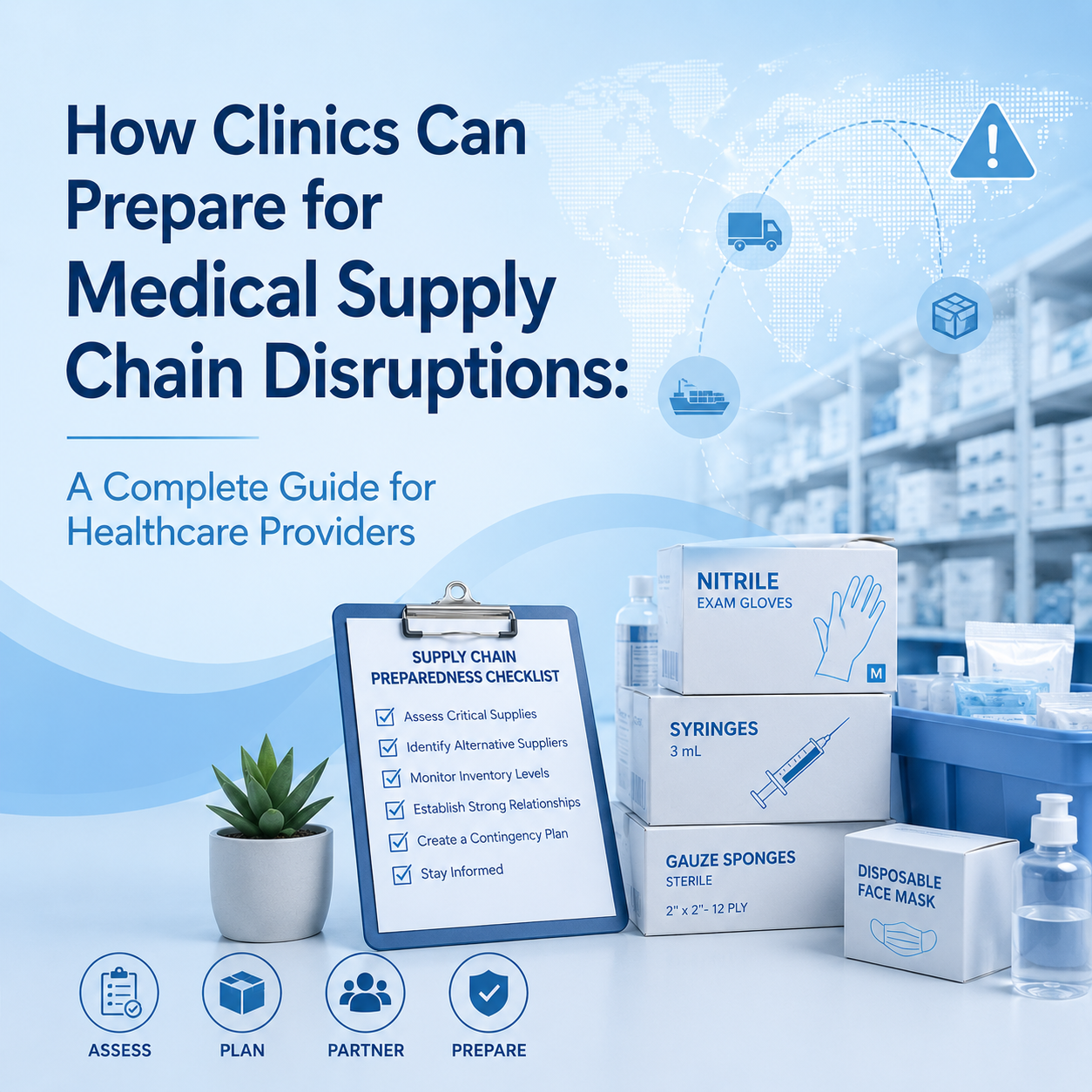 How Clinics Can Prepare for Medical Supply Chain Disruptions: A Complete Guide for Healthcare Providers