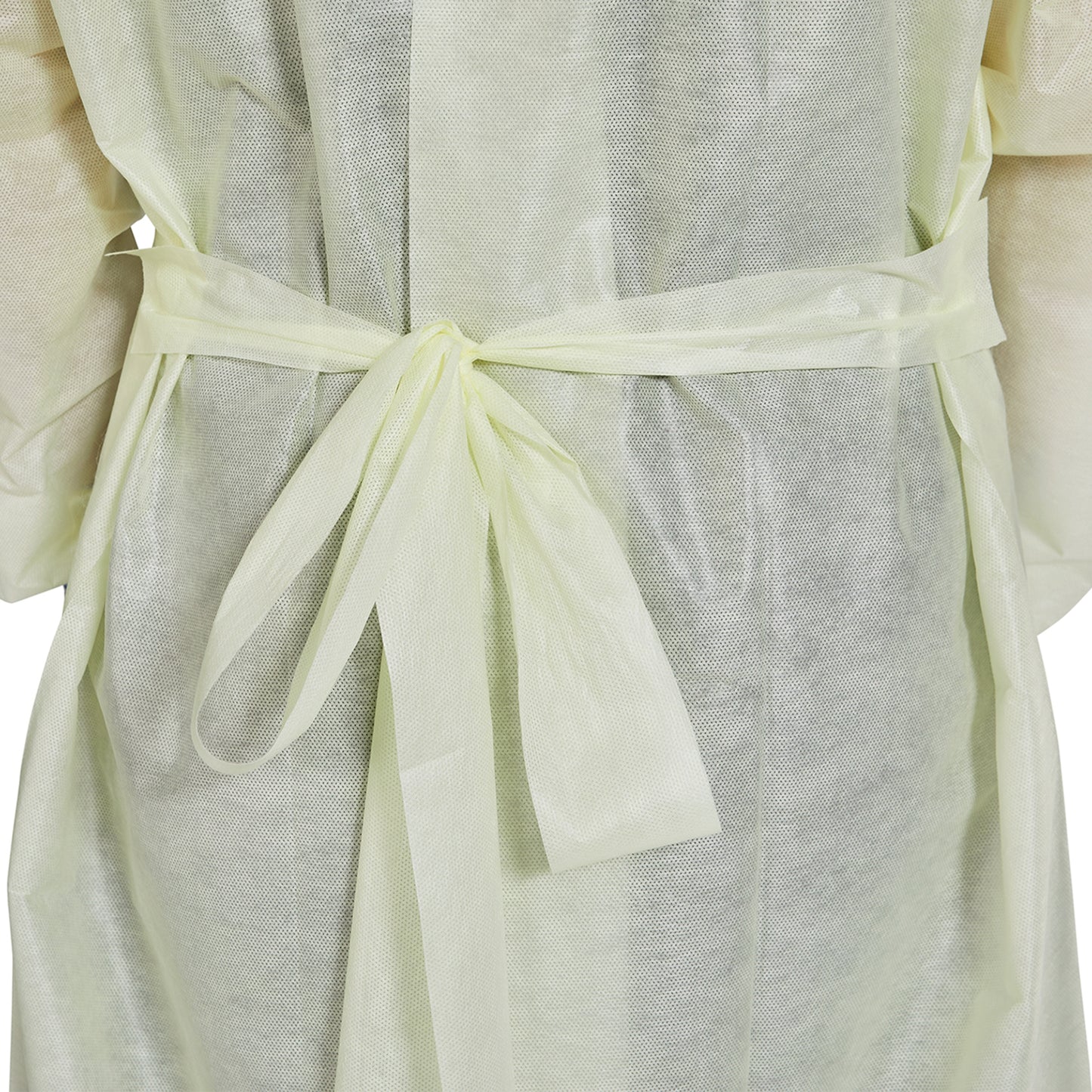 McKesson AAMI Level 2 Isolation Gown, Tie Neck Style, One Size Fits Most, Yellow 16-L2NWT6Y-OSFM