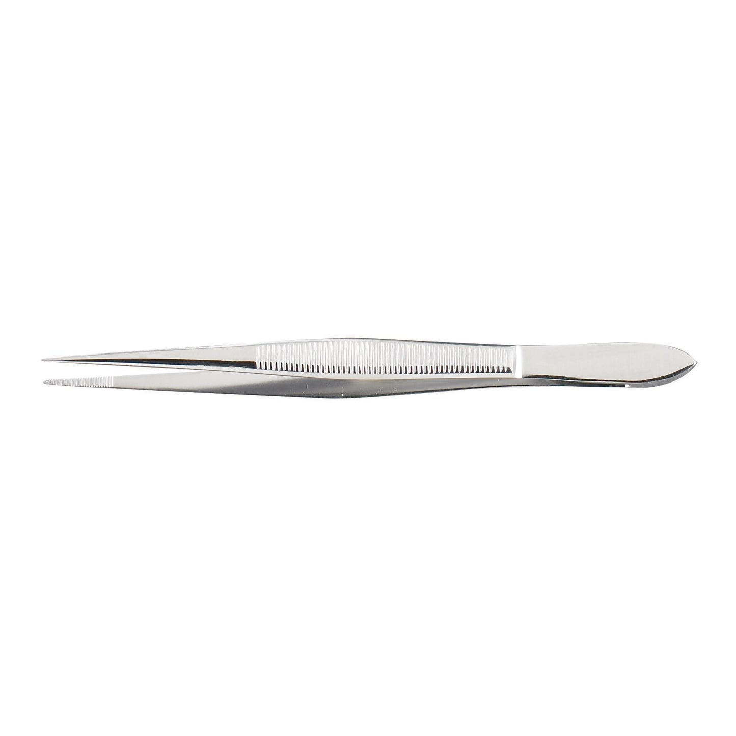Splinter Forceps McKesson Argent™ 4 Inch Length OR / Surgical Grade German Stainless Steel NonSterile NonLocking Thumb Handle Straight Pointed Tips -