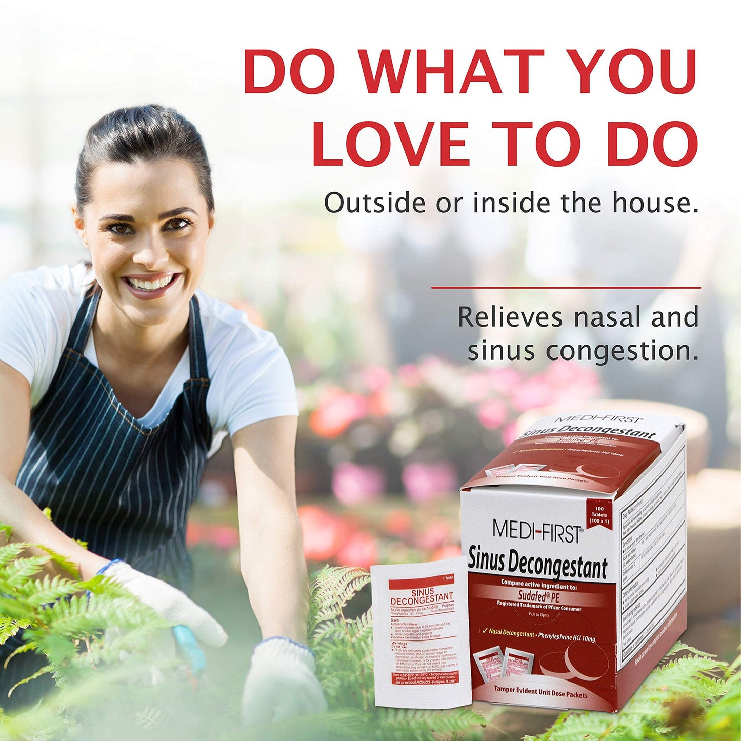 Medi-First® Phenylephrine Sinus Relief 80933