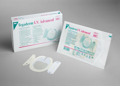 3M™ Tegaderm™ IV Advanced Securement Dressing, 3½ x 4½ Inch 1685