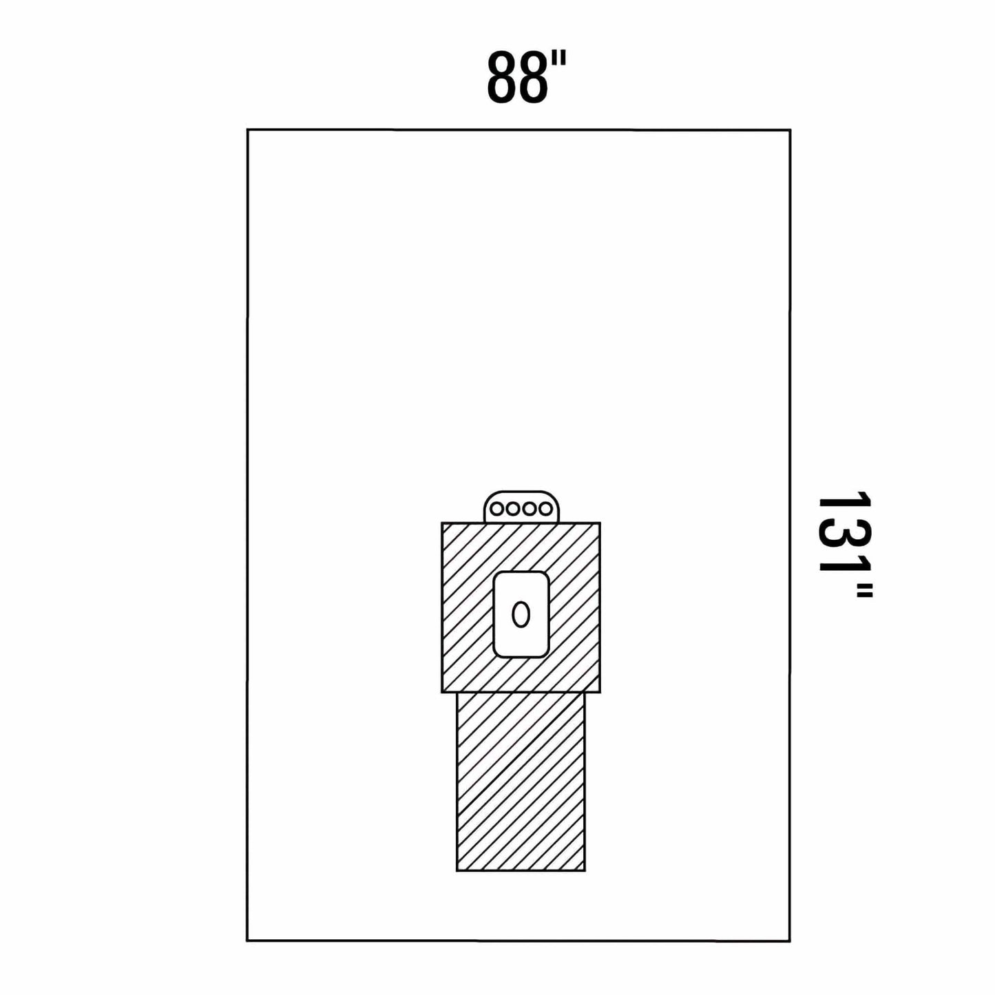 Orthoarts Sterile Lower Extremity Drape, 88 x 131 Inch 89276