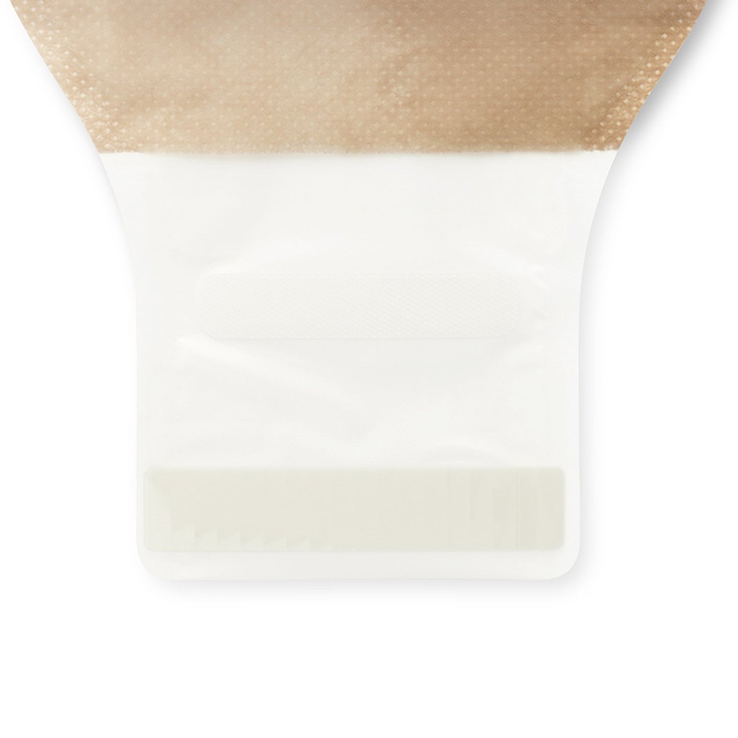 New Image™ 18293 Two-Piece Transparent Ostomy Pouch, Pre-cut to Fit 57 mm, Red 18293