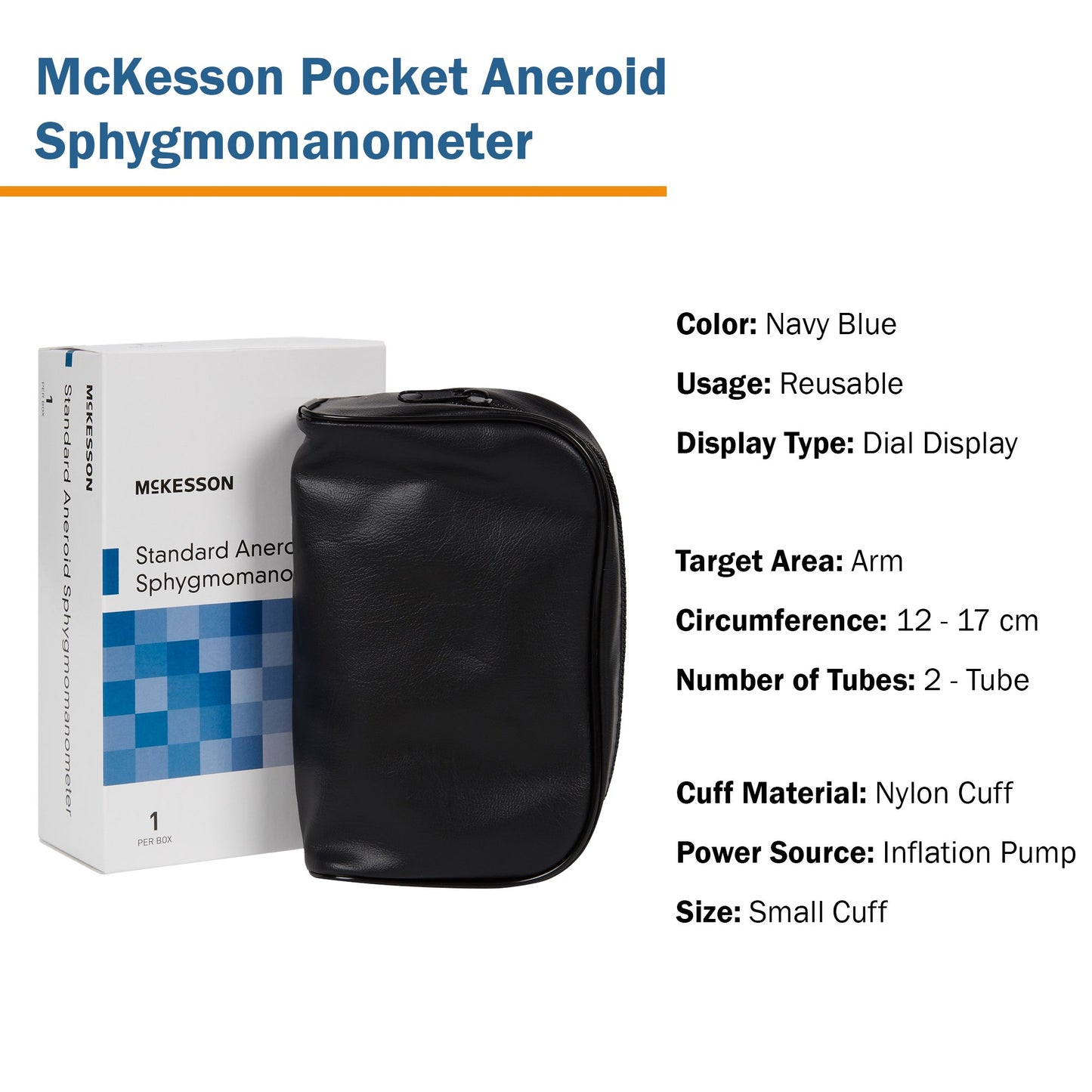 McKesson Aneroid Sphygmomanometer, Pediatric 775-9CNMM