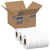Toilet Tissue Scott® Essential JRT White 1-Ply Jumbo Size Cored Roll Continuous Sheet 3-11/20 Inch X 2000 Foot 07223
