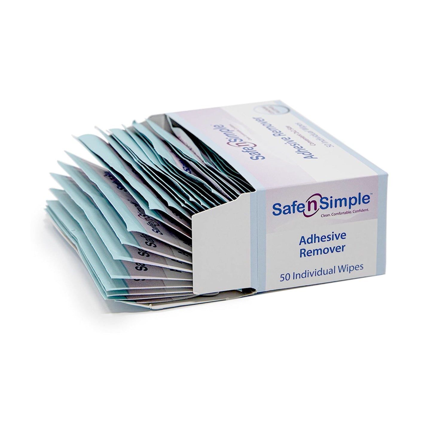 Safe N Simple™ Adhesive Remover, 5 x 7 Inch Wipe SNS00550