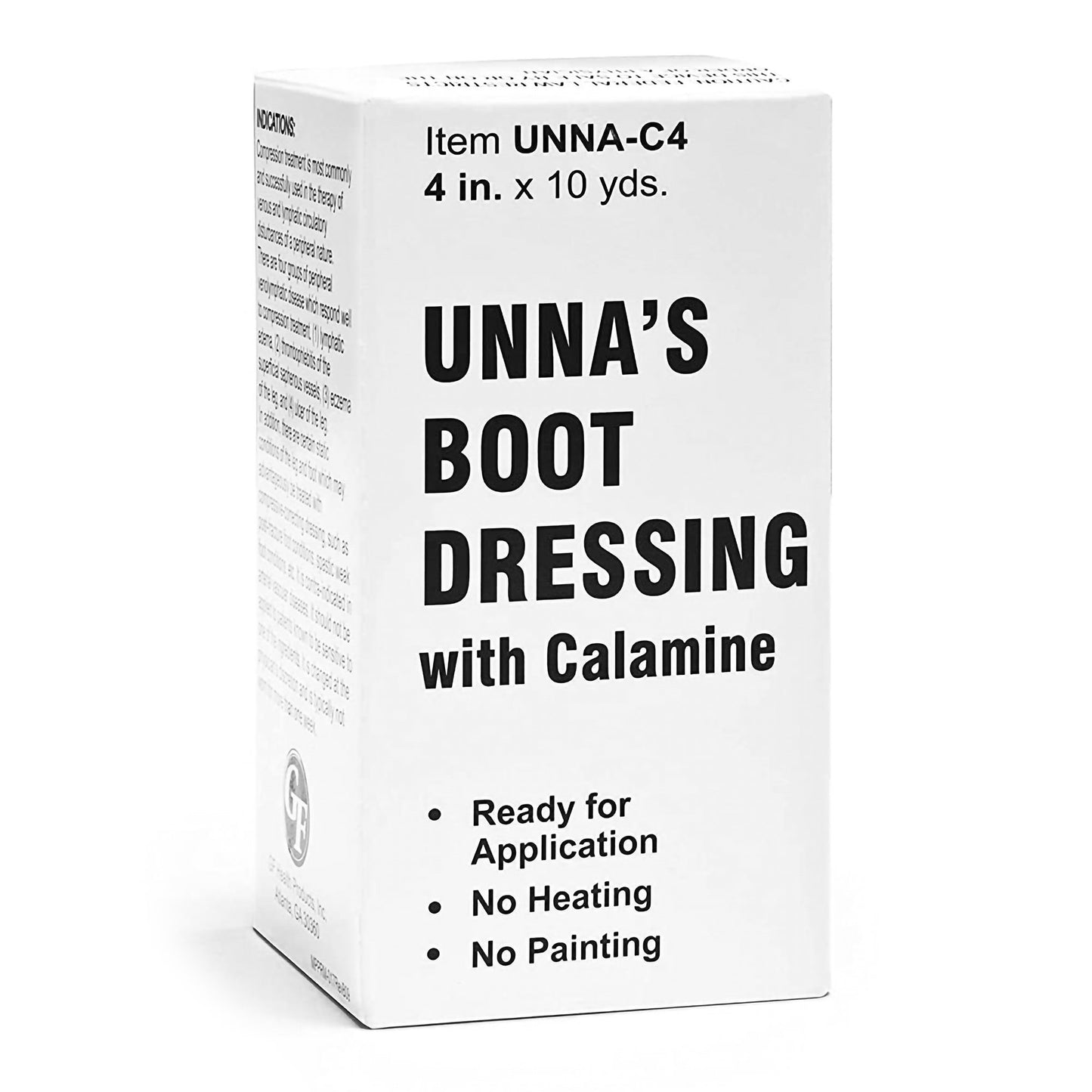 Unna Boot Zinc Oxide / Calamine 4 Inch X 10 Yard - UNNA-C4