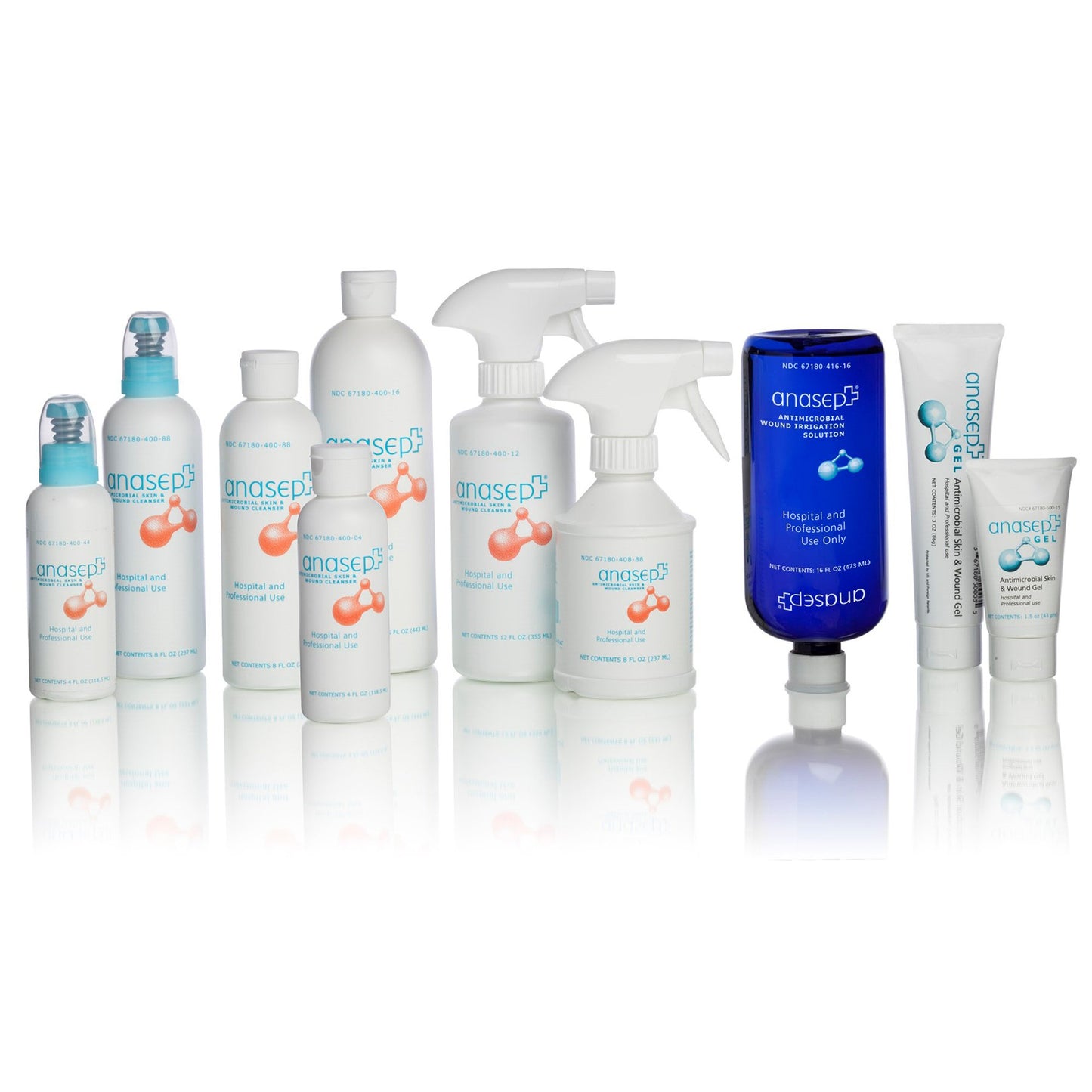 Anasept® Wound Cleanser, 8-ounce bottle 4008SC