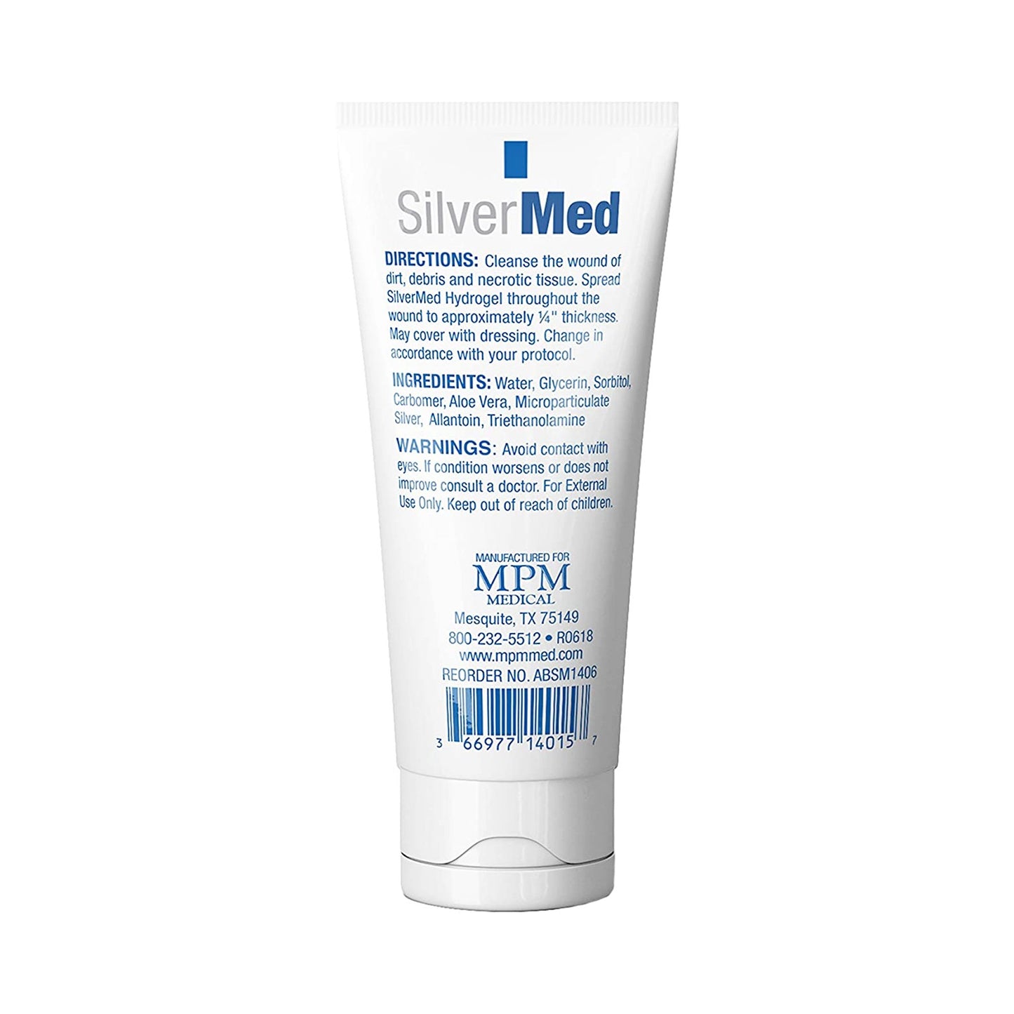 SilverMed™ Antimicrobial, 1½ oz. tube ABSM1406