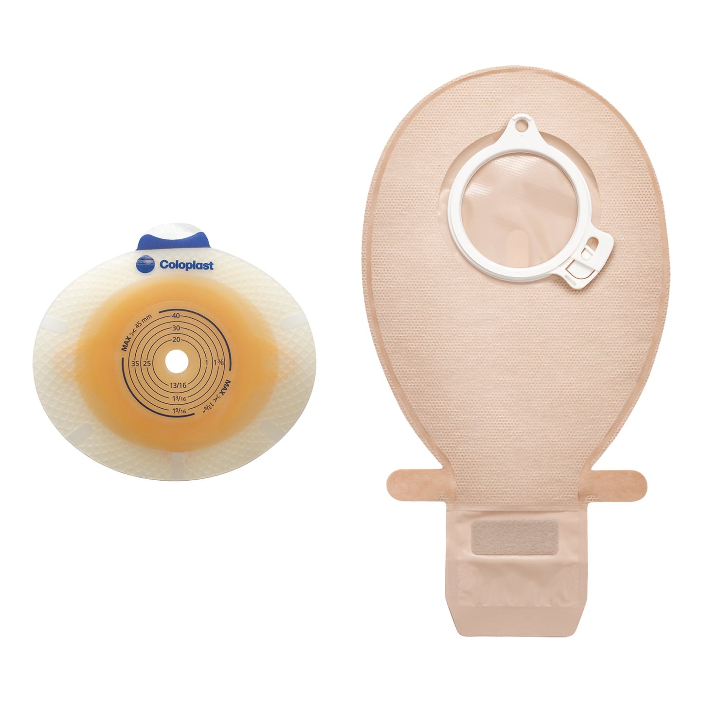 Ostomy Pouch SenSura® Click Two-Piece System 8-1/2 Inch Length, Maxi Without Barrier Closed End - 10164