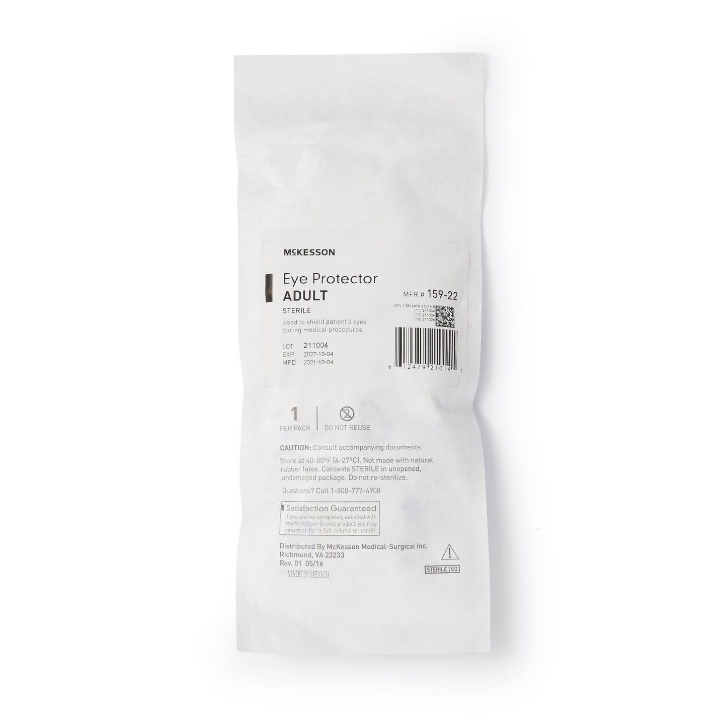 McKesson Eye Protector, Adult 159-22