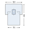 McKesson Sterile Breast Drape, 100 x 76 x 126 Inch 183-I80-05214G-S