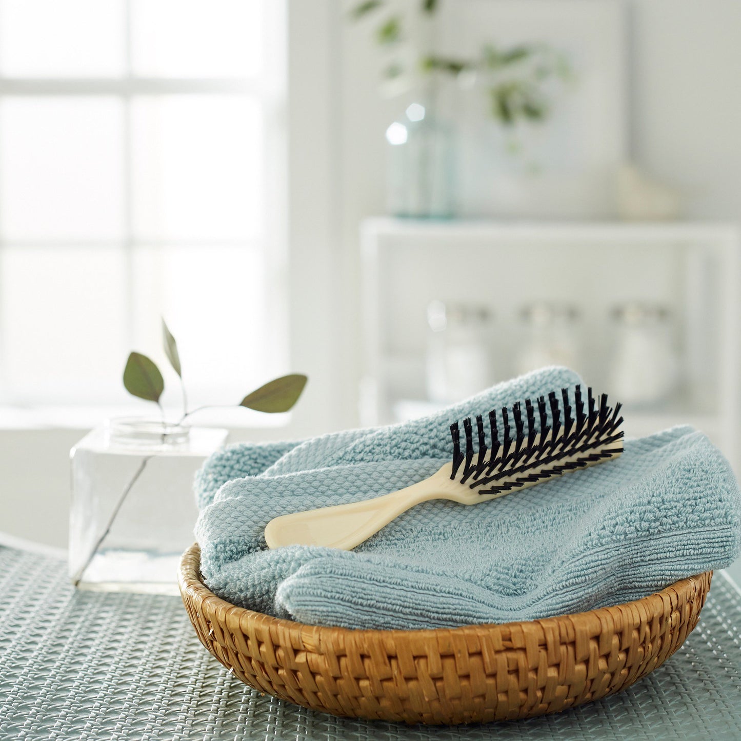 McKesson Black Polypropylene Hairbrush, 7.67 Inch 16-HB01