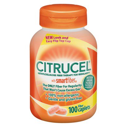 Glaxo Consumer Products Citrucel Methylcellulose Fiber Supplement 30766041978, BT
