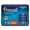 Prevail® Per-Fit® Men Adult Moderate Absorbent Underwear, Large, White PFM-513