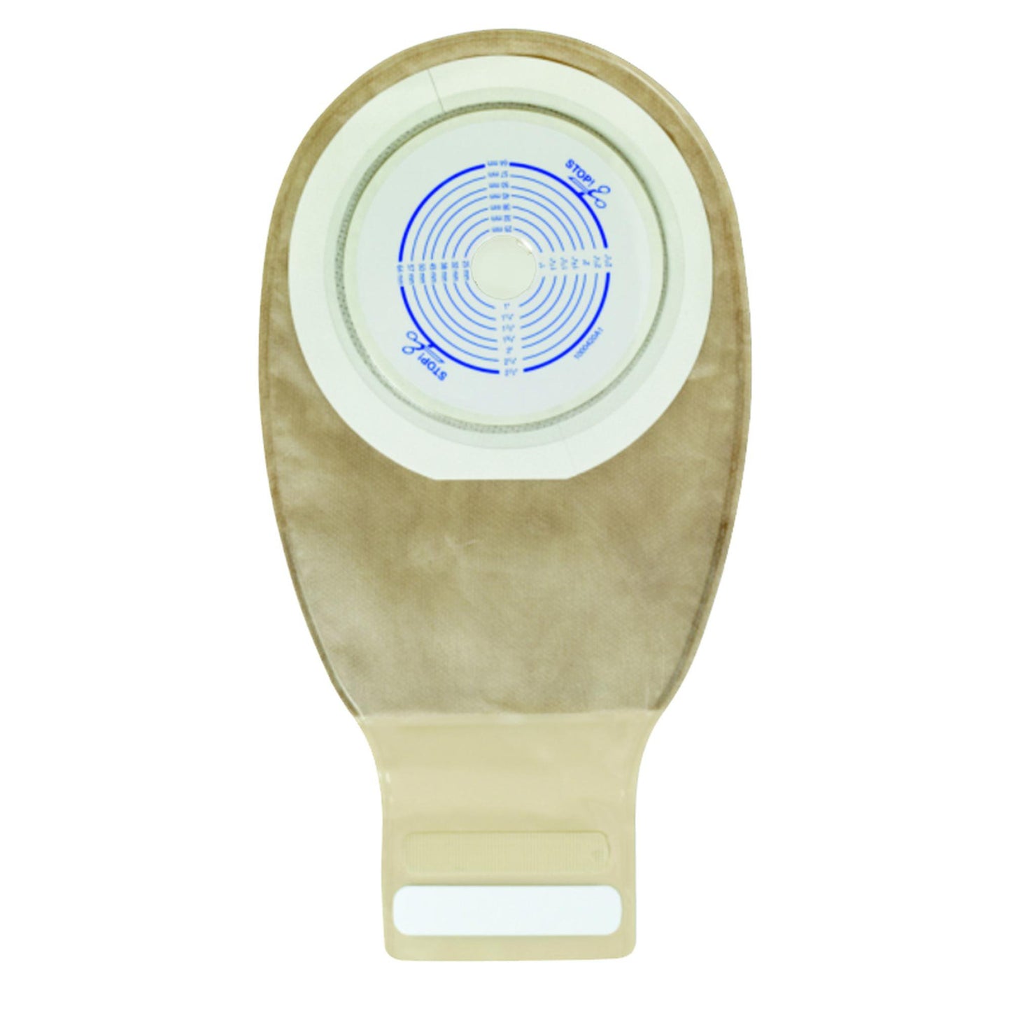 Esteem® + One-Piece Transparent Filtered Ostomy Pouch, 3/4 to 2½ Inch Stoma 416976