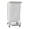 Hamper Stand McKesson Infectious Waste Rectangular Opening 30 to 33 gal. Capacity Foot Pedal Self-Closing Lid 03-159200