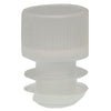 McKesson Tube Closure Polyethylene Flanged Plug Cap Natural 16 mm For Use with 16 mm Blood Drawing Tubes, Glass Test Tubes, Plastic Culture Tubes NonSterile 177-116152C