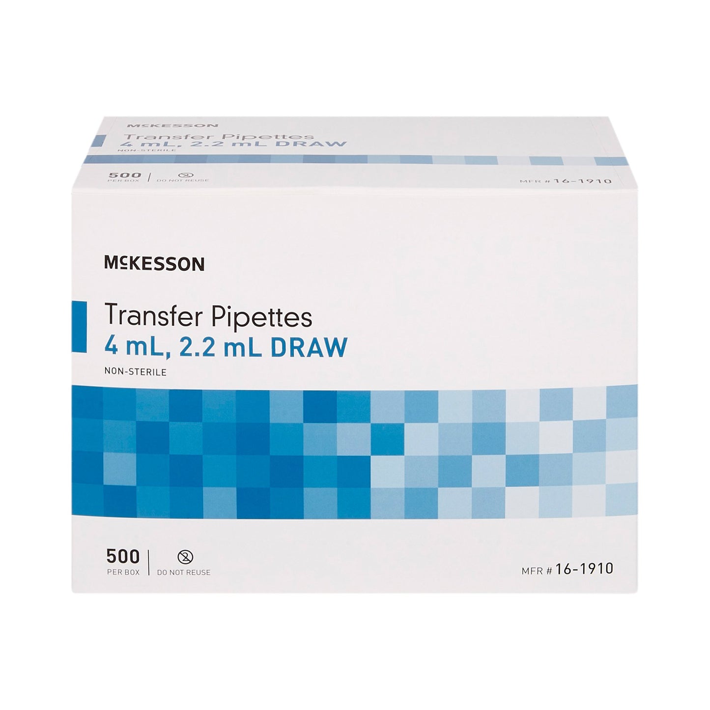 McKesson Transfer Pipette Tip, 3.9 mL, 2.2 mL Draw Volume 16-1910