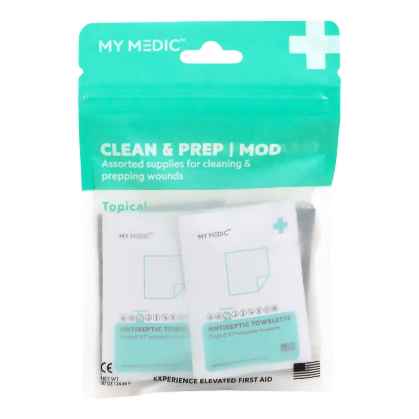 First Aid Medical Pack My Medic™ Clean and Prep Mod Pouch - MM-SP-MOD-C&P-EA