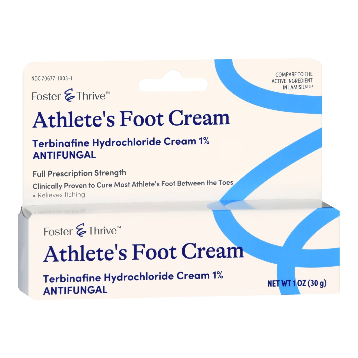 Foster & Thrive™ Terbinafine HCl Antifungal Cream 70677100301