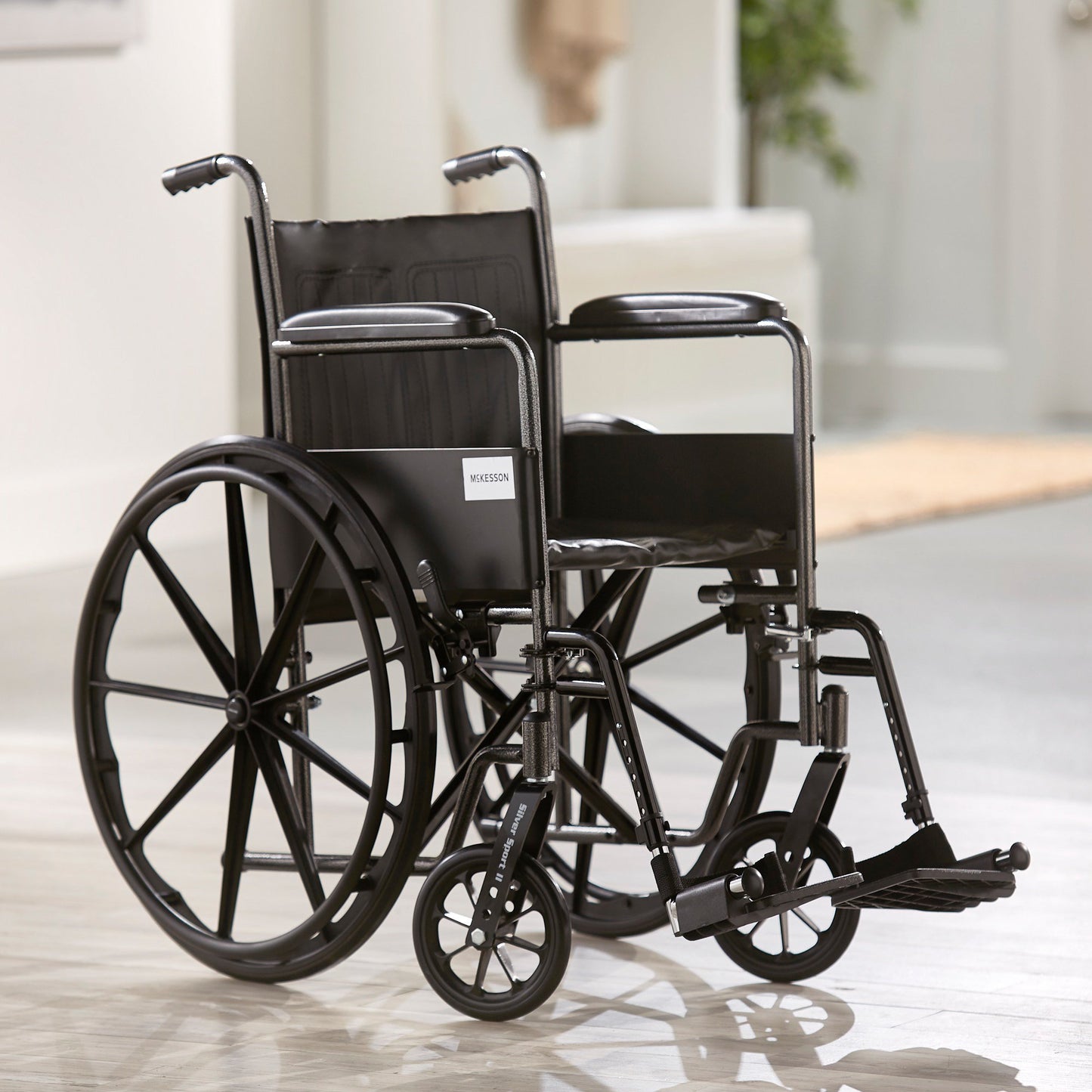 McKesson Wheelchair, 18 Inch Seat Width 146-SSP218FA-SF