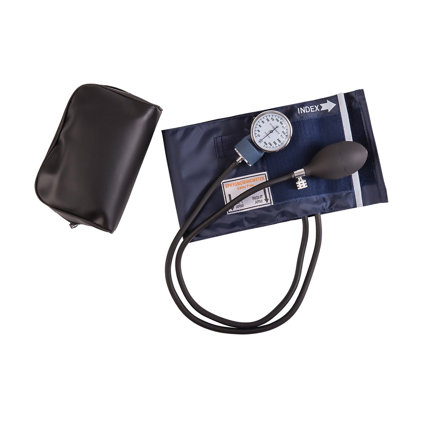 Aneroid Sphygmomanometer Unit MABIS® Adult Cuff Nylon Cuff 28 - 42 cm Pocket Aneroid - 09-149-011