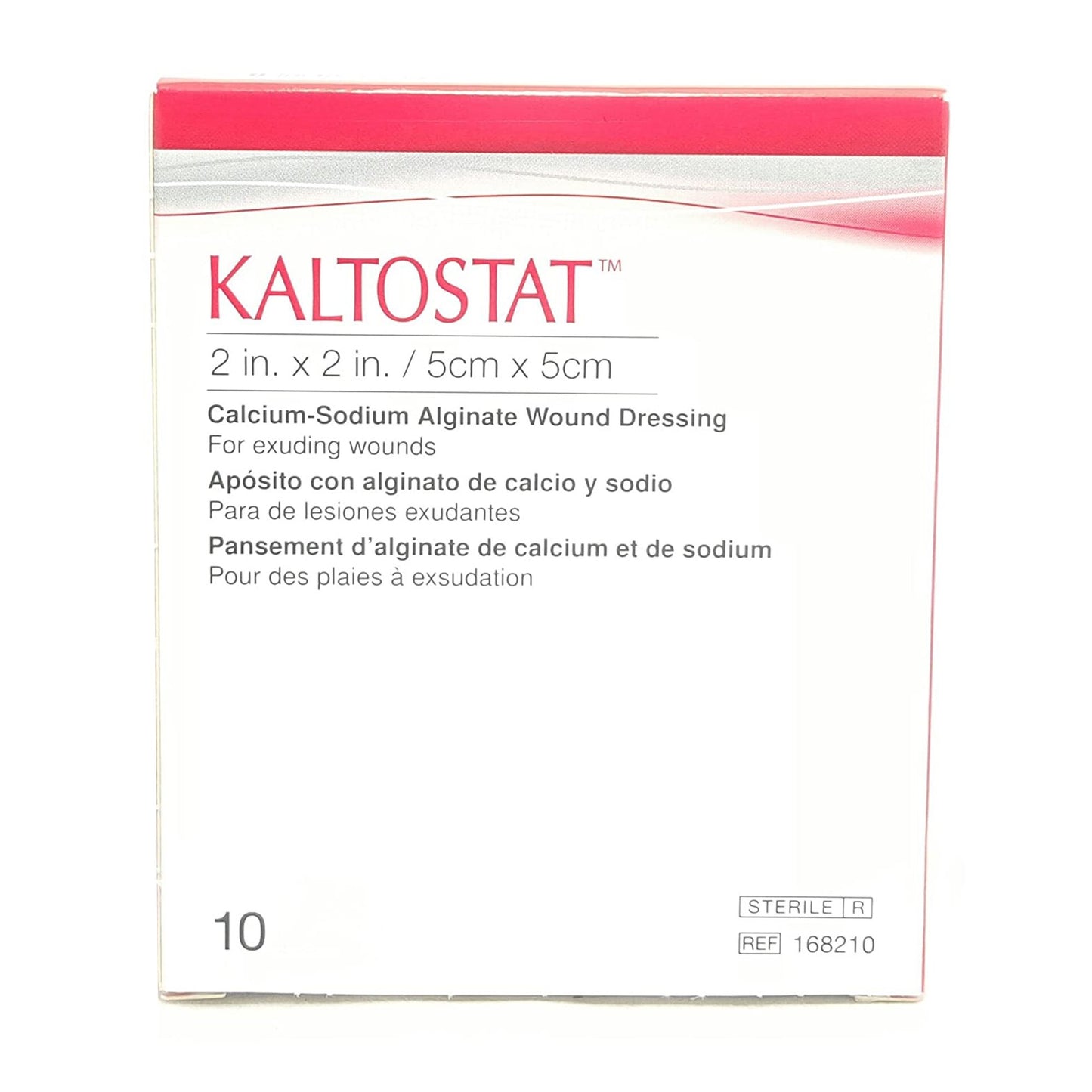 Kaltostat® Calcium Alginate Dressing, 2 x 2 Inch 168210