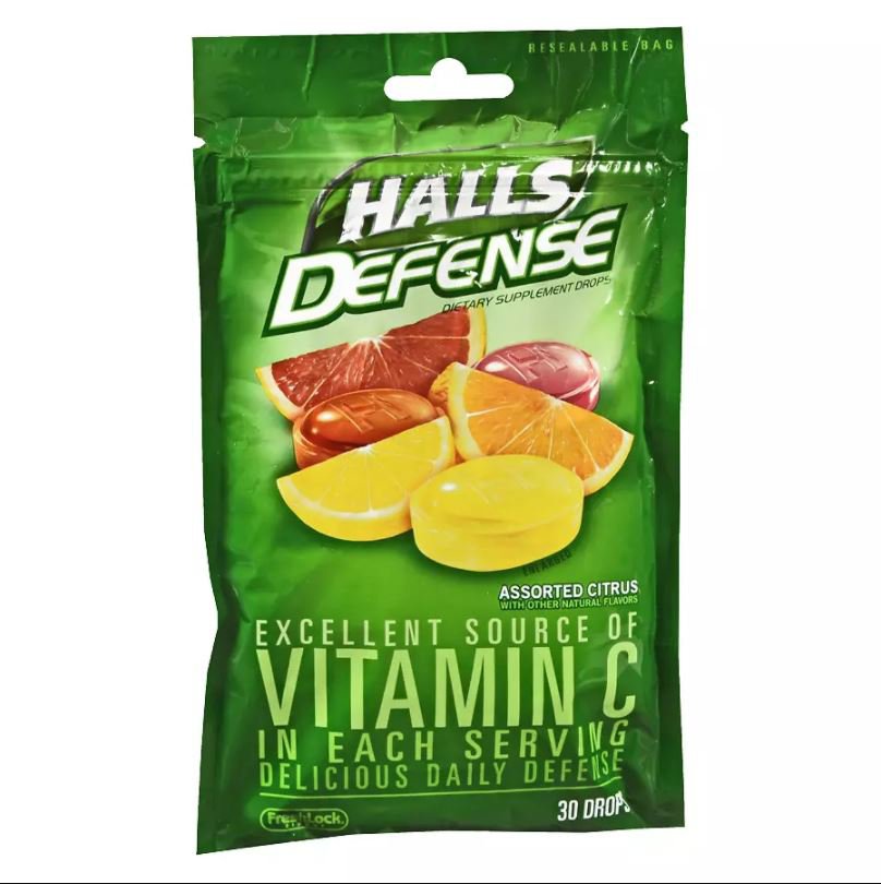 Halls® Defense Vitamin C Supplement 31254662754