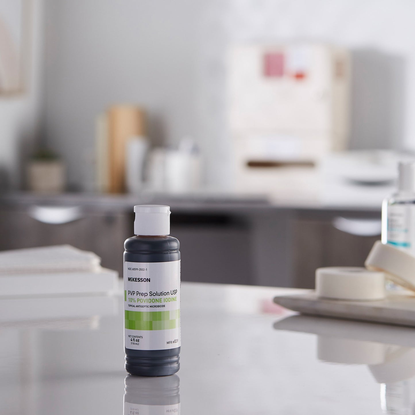 McKesson Microbicide Antiseptic PVP Scrub Solution, 4-ounce bottle 039