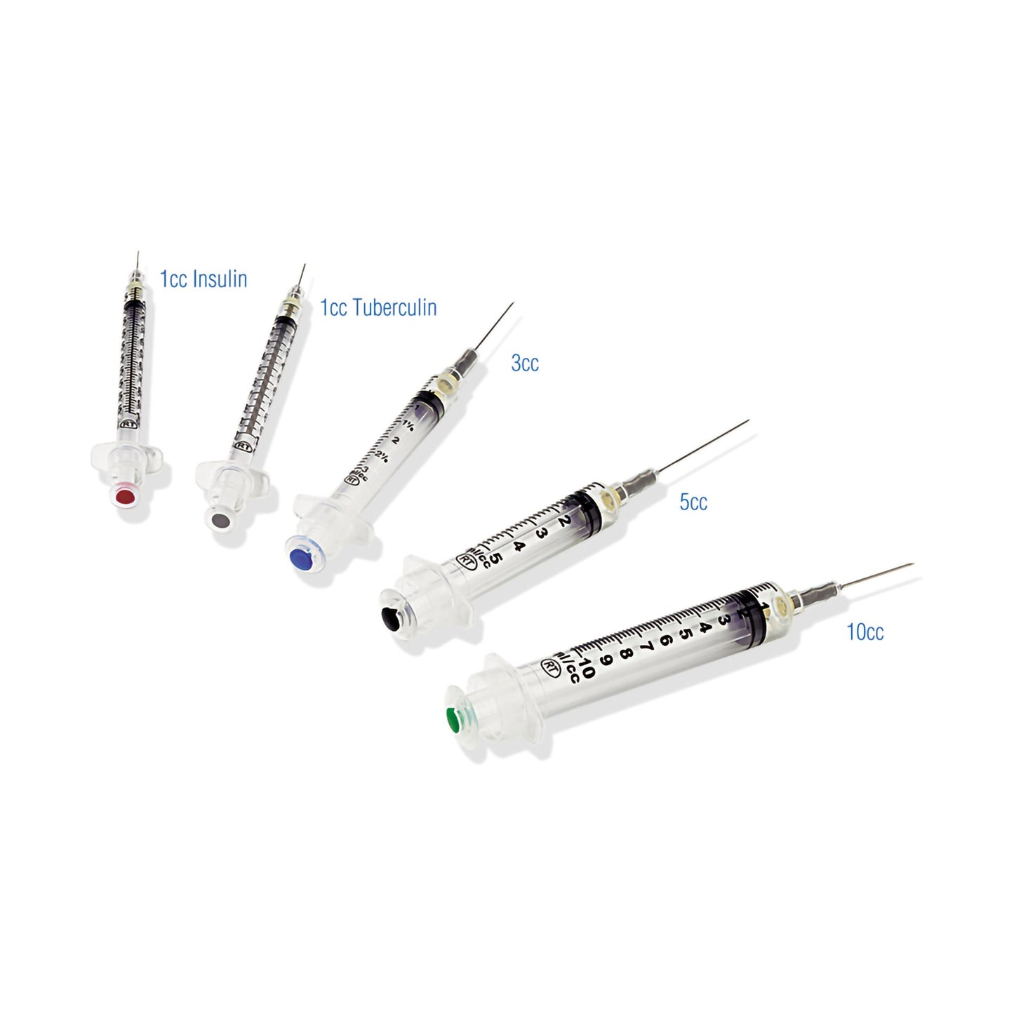 Safety Hypodermic Syringe with Needle VanishPoint® 10 mL 1-1/2 Inch 21 Gauge Retractable Safety Needle Regular Wall - 11061