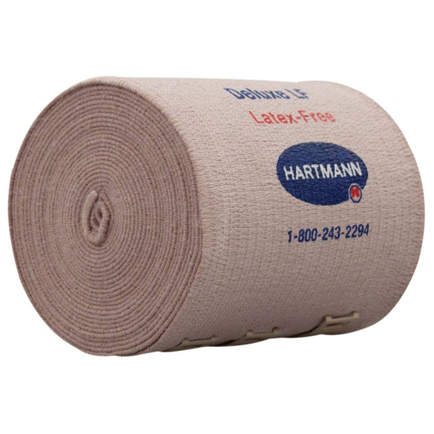Hartmann Deluxe LF Clip Detached Closure Elastic Bandage, 6 Inch x 11 Yard 38610000, Box of 6