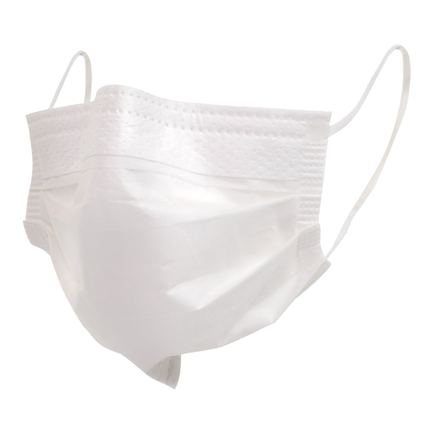 McKesson Procedure Mask, Pleated with Earloops, One Size Fits Most, White 73-GCFCXSSF