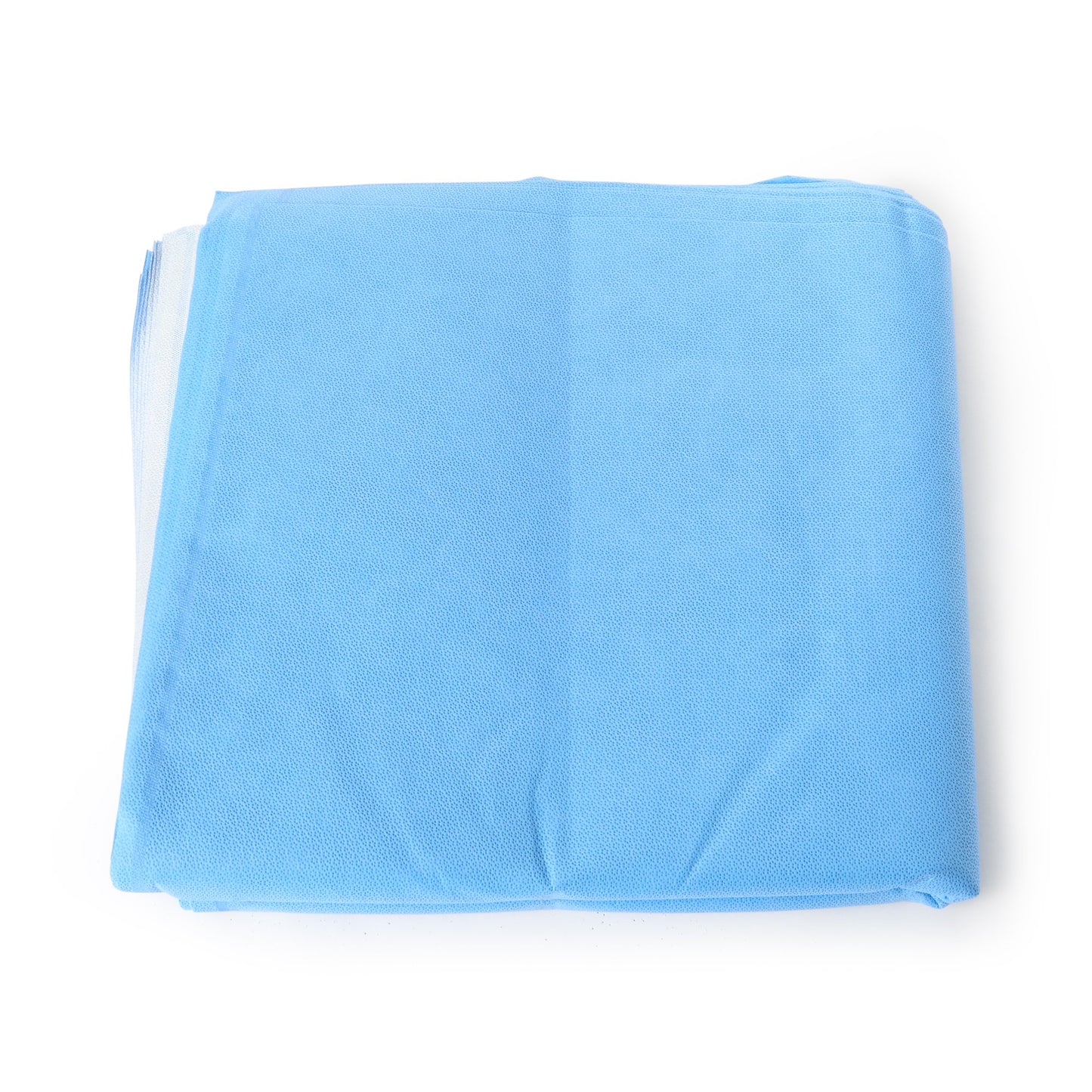 QUICK CHECK* H400 Sterilization Wrap White / Blue 36 X 36 Inch Dual Layer SMS Polypropylene Steam / EO Gas / Hydrogen Peroxide - 34158