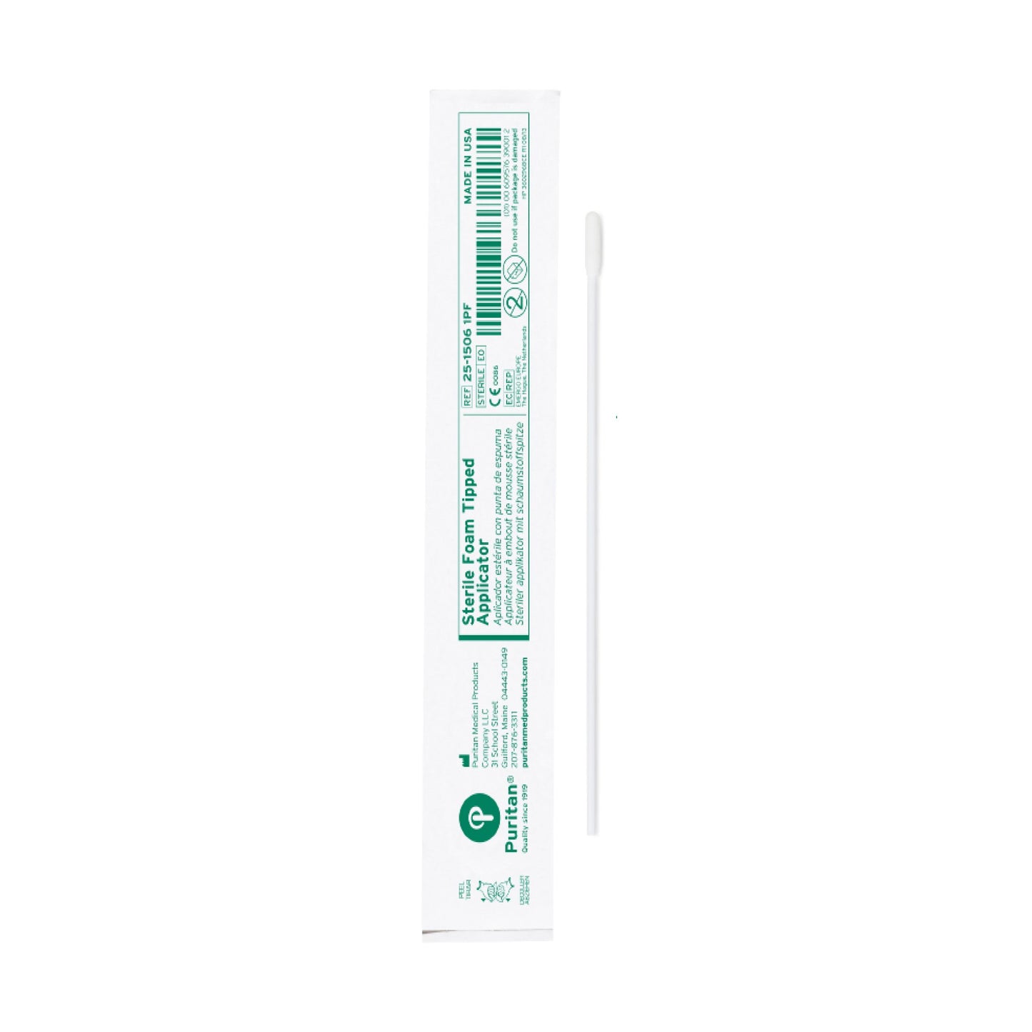 Puritan Medical Products Puritan Swabstick, 6 Inch 25-1506 1PF 100, Box of 1