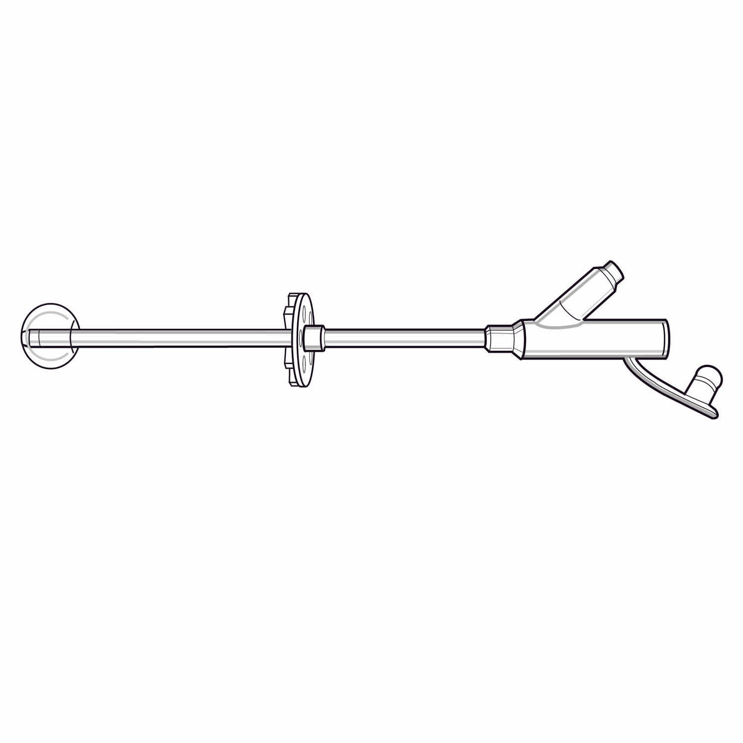 Low Profile Gastrostomy Tube Kit MIC® 18 Fr. Silicone Sterile - 0110-18