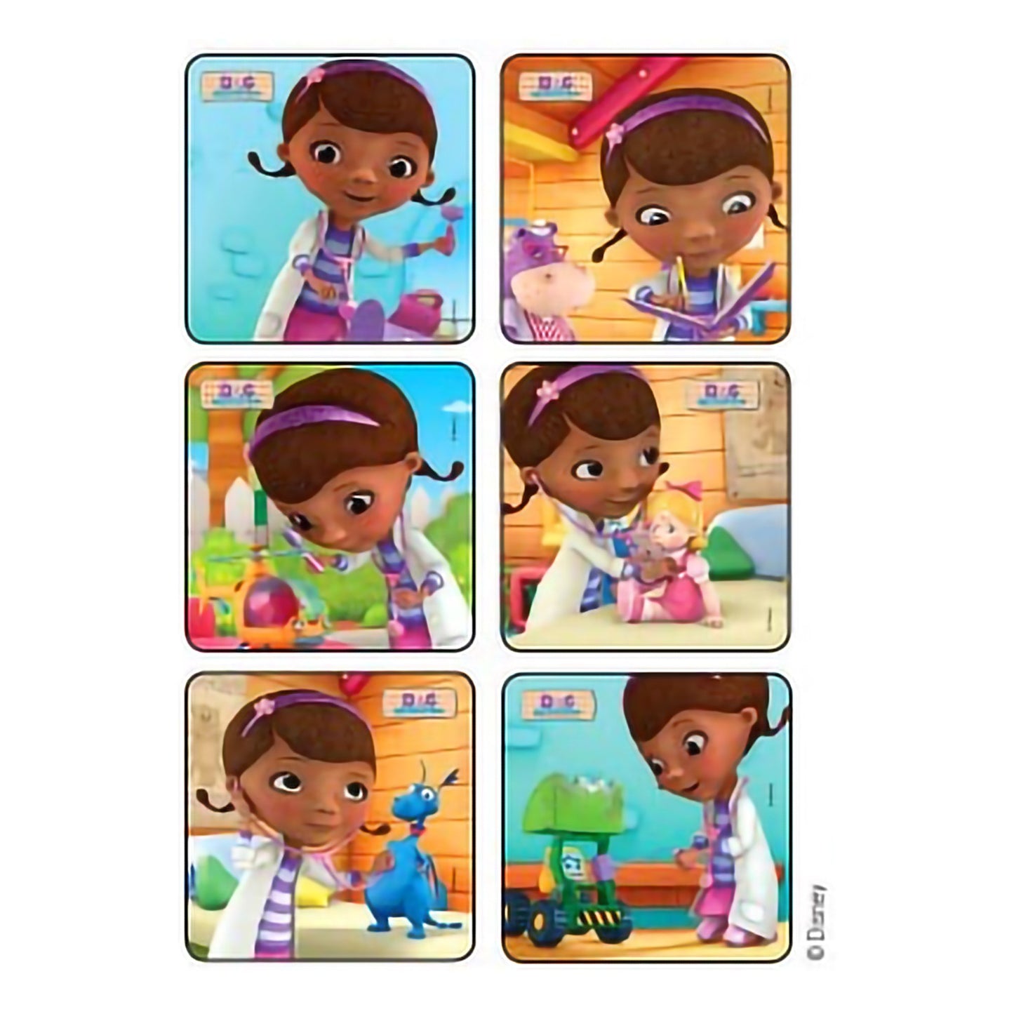 Medibadge® KLS™ Disney® Doc McStuffins Stickers 1500P