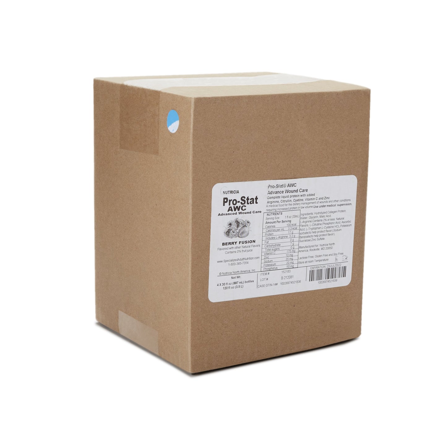 Pro-Stat® AWC Berry Fusion Complete Liquid Protein for Wound Healing, 30-oz. 152183