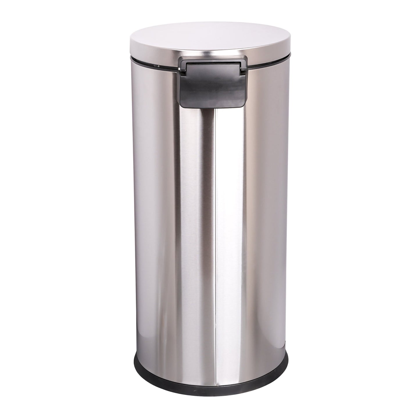 McKesson Trash Can, Stainless Steel, Round, 8 Gallons, 12 x 26.77 Inch 16-45269