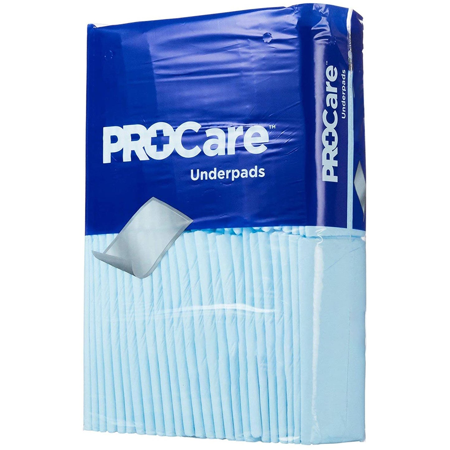 Disposable Underpad ProCare™ 21 X 36 Inch Fluff Light Absorbency - CRF-120