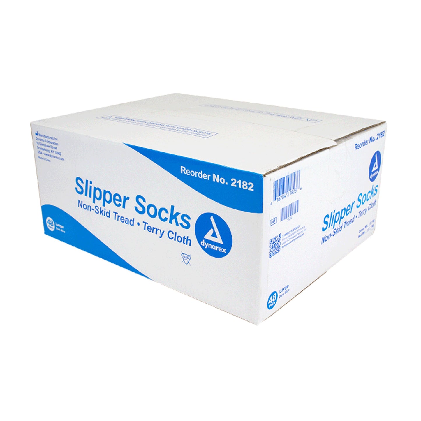 Dynarex® Single Tread Slipper Socks, Large 2182