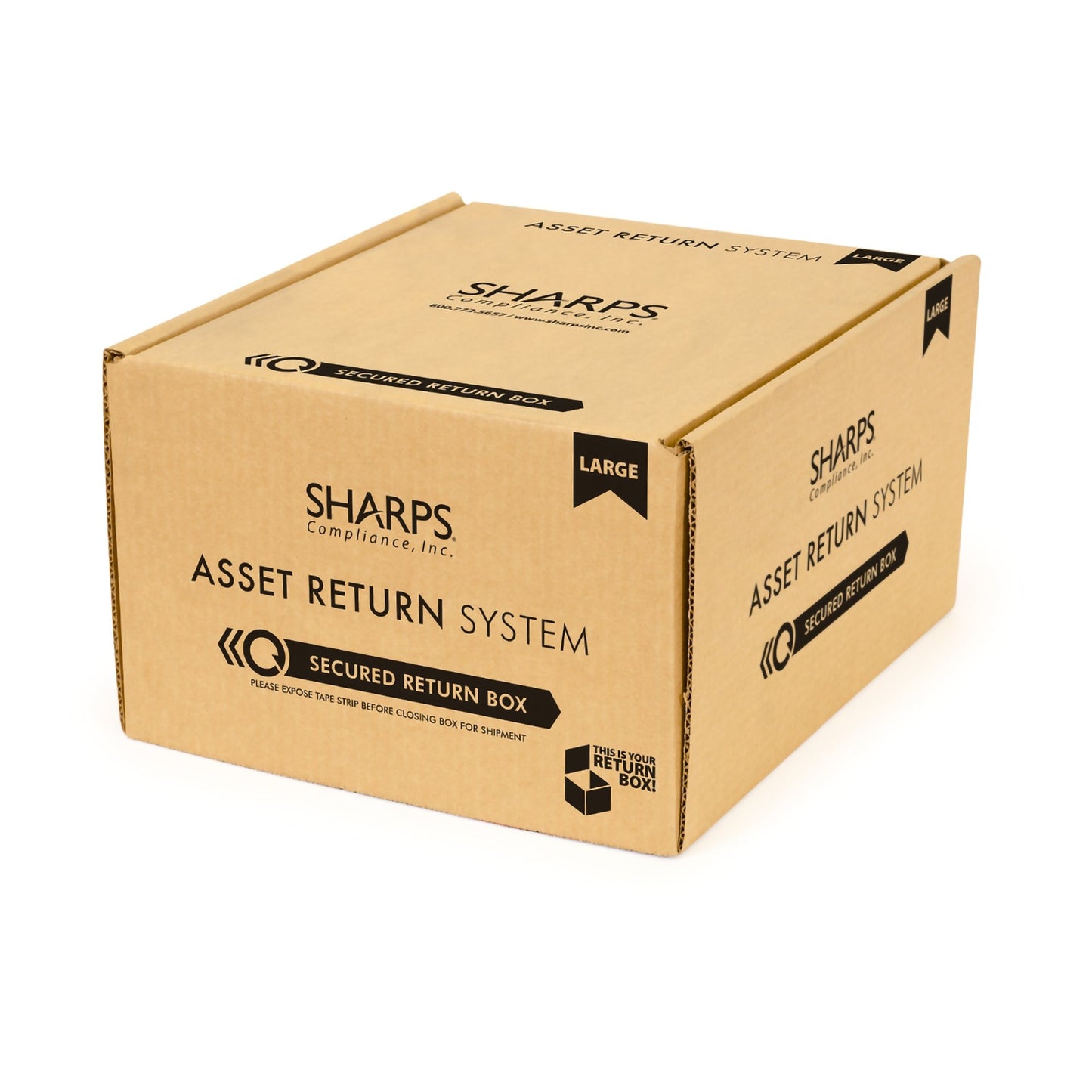 Pump Return Box Sharps Compliance 20006-008