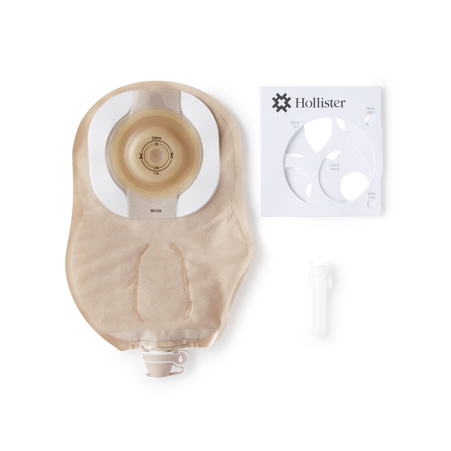 Urostomy Pouch Premier™ One-Piece System 9 Inch Length Soft Convex, Trim to Fit Up to 1 Inch Stoma Drainable - 84134