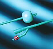 Foley Catheter Silastic® 2-Way Round Tip 30 cc Balloon 20 Fr. Silicone Coated Latex - 33420