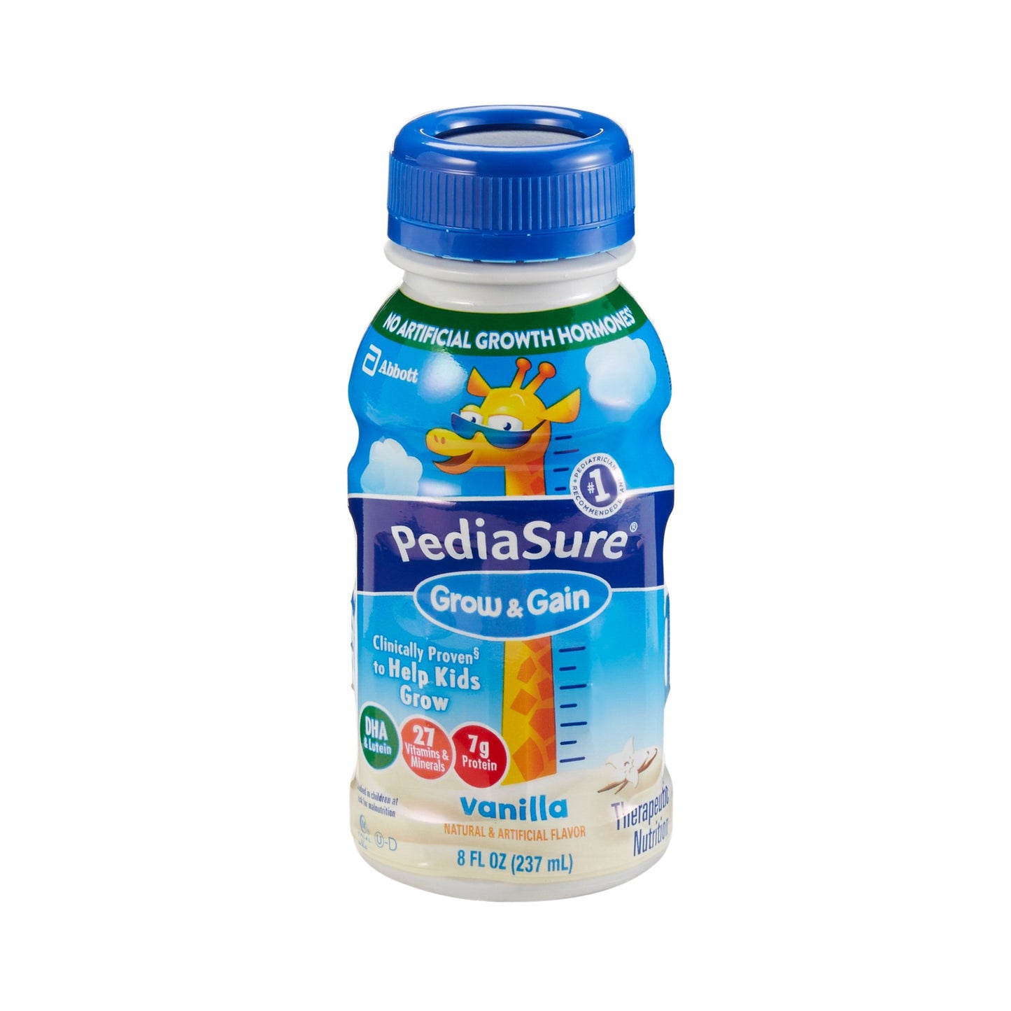 Pediatric Oral Supplement PediaSure® Grow & Gain Shake Vanilla Flavor 8 oz. Bottle Liquid Calories - 67533
