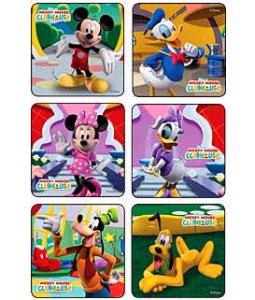 Disney® 75 per Pack Mickey Mouse Clubhouse Sticker 2-1/2 Inch 2580P