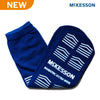 Slipper Socks McKesson Unisex Adult Bariatric / X-Wide Single Tread Single Patient Use Royal Blue 16-BXW-SCE4