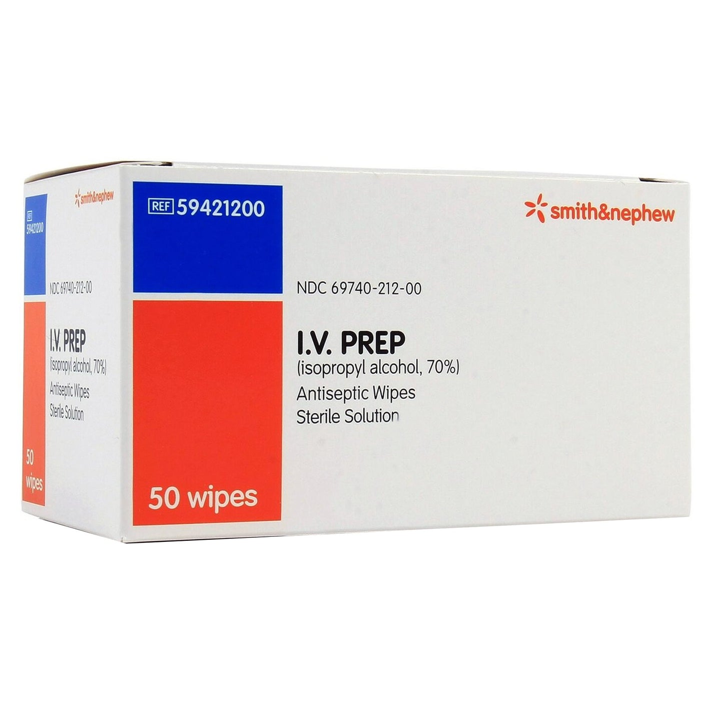 Alcohol Prep Pad IV PREP™ 70% Strength Isopropyl Alcohol Individual Packet Sterile - 59421200