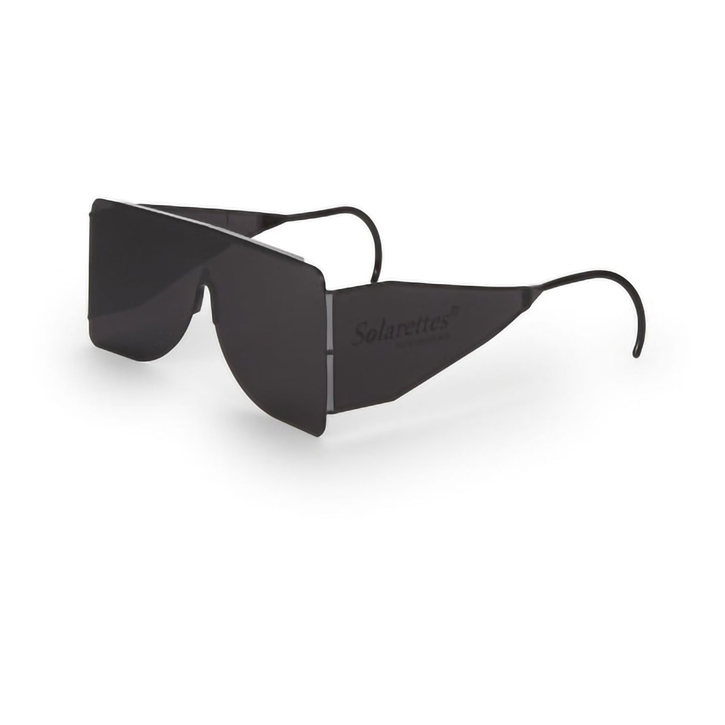 Post Mydriatic Glasses Solarettes® Side Shield Smoke Tint Black Frame Over Ear One Size Fits Most 5108A.FGX