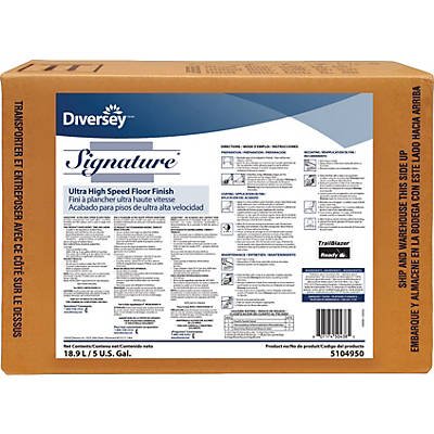 Floor Finish Diversey™ Signature® Liquid 5 gal. Box Ammonia Scent - DVS5104950